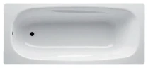 Стальная ванна BLB Universal Anatomica 170x75 B75L б/руч цвет Белый без отверстий под ручки