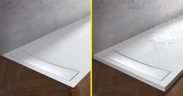 Душевой поддон из материала Flight Jacob Delafon Flight Neus 120x80 Белый