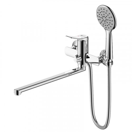 Смеситель для ванны Lemark Ortus LM11351C универсальный цвет Хром