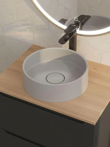 Раковина-чаша Uperwood Tanos Quartz 35 RTanosQuartz35J цвет Жасмин