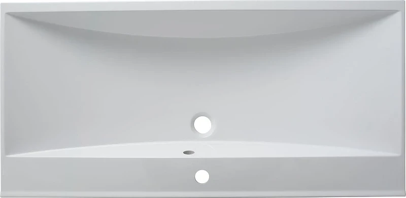 Тумба с раковиной Aquanet Нота New 100 335883 подвесная цвет Дуб светлый