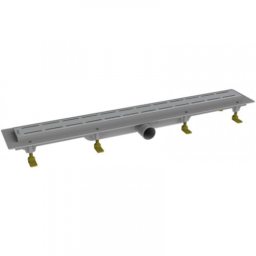 Душевой лоток Paini Line 850 CH850L с решеткой Хром глянец