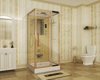 Душевая кабина Niagara Luxe NG-7714G 100x90 с гидромассажем