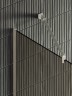 Душевая перегородка Maybah Glass MGD-710-5у 1090x1950 в узком профиле Хром матовый стекло бронзовое матовое