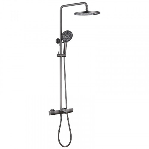 Душевая система Abber Thermostat AF8516NGL c термостатом цвет Никель