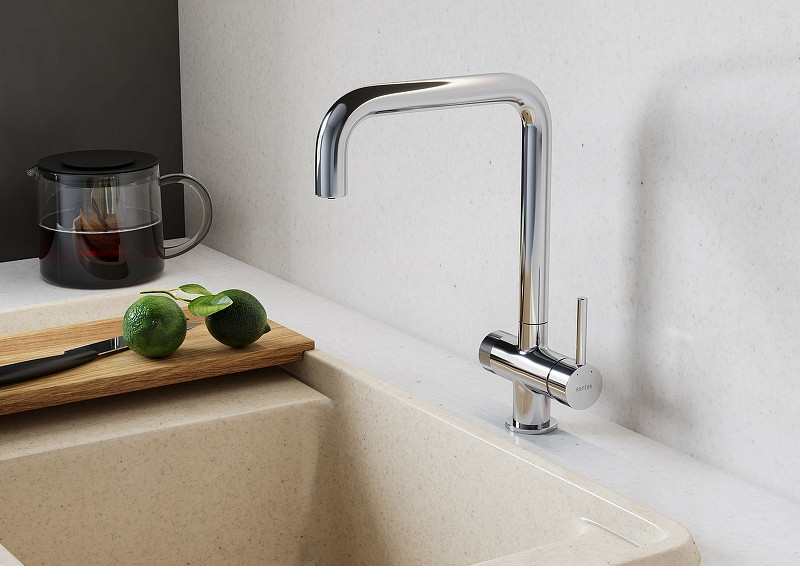 Смеситель для кухни Santek Тесио WH5A43012C001 Хром