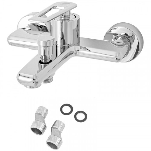 Смеситель для ванны Orange Line M06-100cr Хром латунь на стену