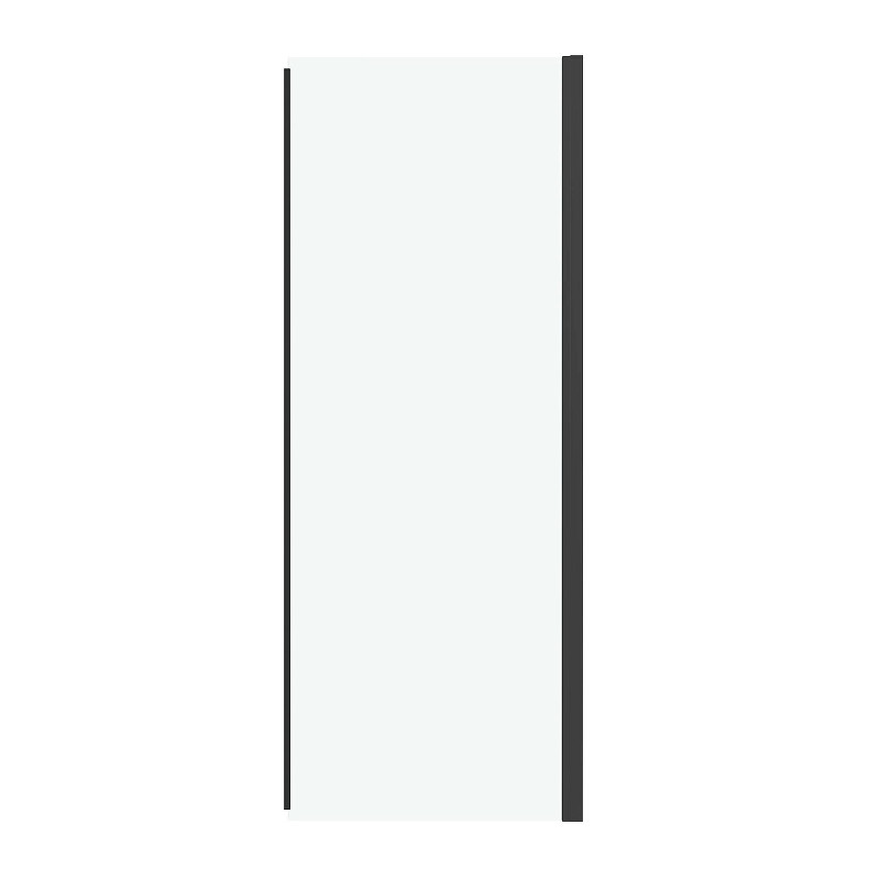 Душевая стенка Grossman Pragma 100 200.K33.03.100.21.00 профиль Черный матовый стекло прозрачное