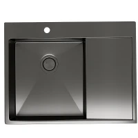 Кухонная мойка Reflexion Maggiore 65 RX2365BL цвет Оружейная сталь