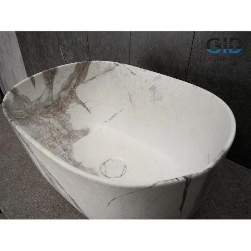 Раковина-чаша Gid Creativo Mnc9302 45 54481 цвет Под камень матовый