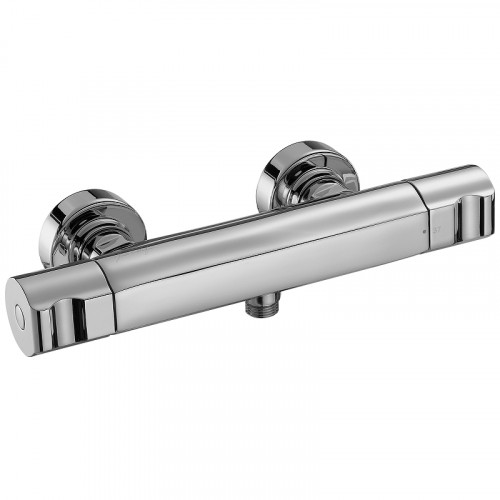 Смеситель для душа Jacob Delafon Singulier E10872-CP с термостатом Хром латунь на стену