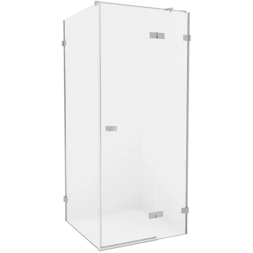 Душевой уголок New Trendy Avexa Chrome 120х80 R EXK-1506 профиль Хром стекло прозрачное