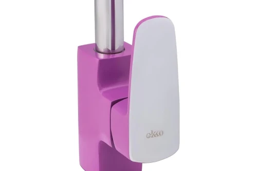 Смеситель для кухни Ekko E40302 цвет Хром Фиолетовый