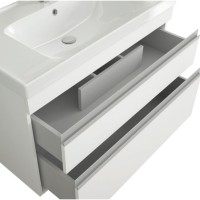 Тумба под раковину Dreja Grace Plus 70 99.0905 Белый глянец МДФ / ЛДСП