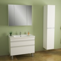 Тумба под раковину Dreja Grace Plus 70 99.0905 Белый глянец МДФ / ЛДСП