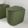 Унитаз Kerasan Nolita 531811 приставной Verde muschio без сиденья фарфор приставной
