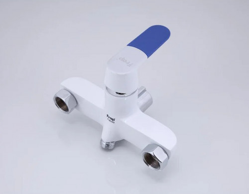 Смеситель для ванны Frap H34 F2234 универсальный Белый Хром латунь на стену