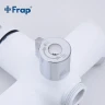 Смеситель для ванны Frap H34 F2234 универсальный Белый Хром латунь на стену