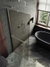 Душевая перегородка Maybah Glass MGD-728-5ш 790x1950 в широком профиле Хром матовый стекло бронзовое матовое