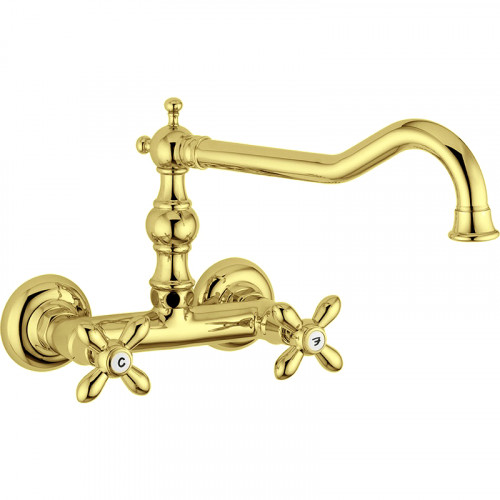 Смеситель для кухни Migliore Princeton Plus 18278 Золото латунь на стену