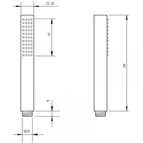 Ручной душ Migliore Quadra 20041 Золото латунь