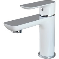 Смеситель для раковины Gappo G48 G1048 Белый Хром латунь