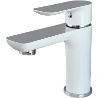 Смеситель для раковины Gappo G48 G1048 Белый Хром латунь