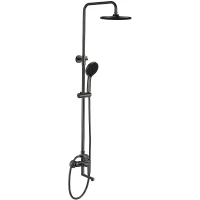Душевая система ESKO Lagos Gun Metal ST205LGGM Оружейная сталь
