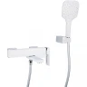 Смеситель для ванны Gappo G17-8 G3217-8 Белый Хром латунь на стену