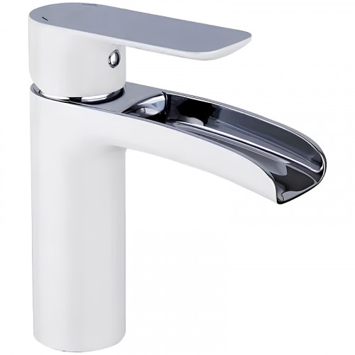 Смеситель для раковины Gappo G48 G1048-8 Белый Хром латунь