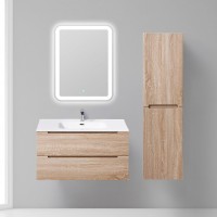 Тумба под раковину BelBagno Etna 90 ETNA-900-2C-SO-WO-P подвесная Rovere Bianco МДФ / ЛДСП