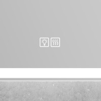 Зеркало BelBagno Marino 110 SPC-MAR-1100-800-LED-TCH-WARM с подсветкой с подогревом с сенсорным выключателем стекло