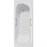 Чугунная ванна Delice Continental 140x70 DLR230619R-AS с отверстиями под ручки с антискользящим покрытием