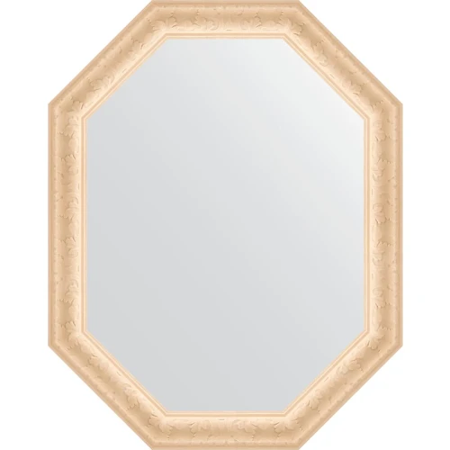 Зеркало Evoform Octagon 75x95 BY 7144 в багетной раме - Старый гипс 82 мм стекло