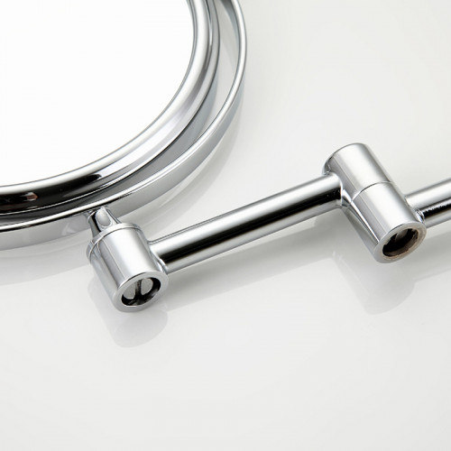 Косметическое зеркало Frap F6106 с увеличением Хром