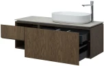 Тумба под раковину Allen Brau Infinity 120 R 1.21008.NO подвесная цвет Дуб
