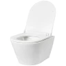 Унитаз Creto Logan L3 1003-001-L3W подвесной Белый без сиденья подвесной