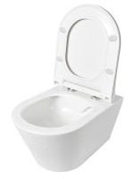 Унитаз Creto Logan L3 1003-001-L3W подвесной Белый без сиденья подвесной