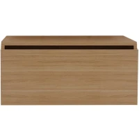 Тумба Boheme Armadi Art Flat Vallessi Uno-S 80 897-080-L подвесная Light oak МДФ / ЛДСП