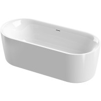 Акриловая ванна Cezares Metauro 180x80 METAURO-INT-Central-180-80-60 Белая глянцевая без гидромассажа