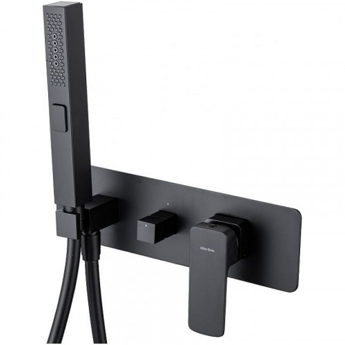 Смеситель для душа Allen Brau Infinity 5.21011-31 Черный матовый латунь встраиваемый