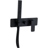 Смеситель для душа Allen Brau Infinity 5.21011-31 Черный матовый латунь встраиваемый