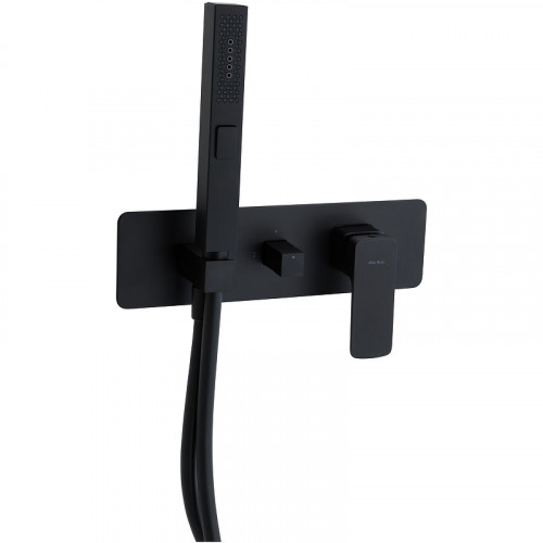 Смеситель для душа Allen Brau Infinity 5.21011-31 Черный матовый латунь встраиваемый