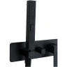 Смеситель для душа Allen Brau Infinity 5.21011-31 Черный матовый латунь встраиваемый