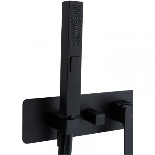 Смеситель для душа Allen Brau Infinity 5.21011-31 Черный матовый латунь встраиваемый