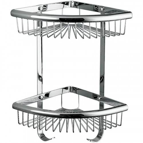 Полка корзина Frap F352-1 угловая Хром