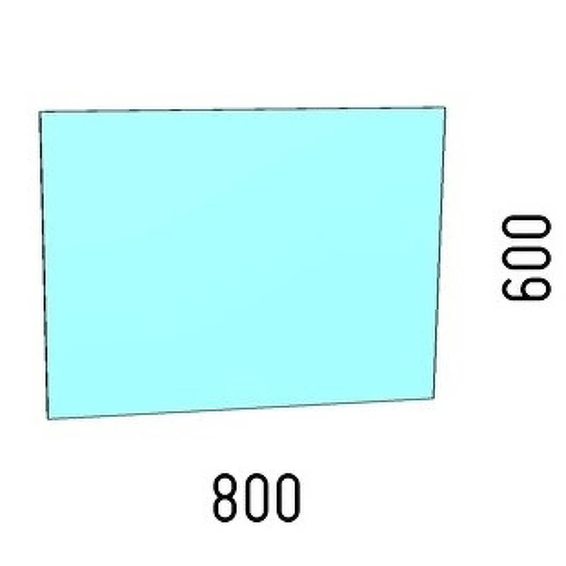 Зеркало Corozo Фоссо 80 SD-00001188 с подсветкой с сенсорным выключателем МДФ / ЛДСП, стекло