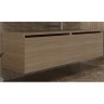 Тумба Boheme Armadi Art Flat Vallessi Uno-S 140 897-140-L подвесная Light oak МДФ / ЛДСП