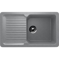 Кухонная мойка Ulgran Classic U-506-342 Графит искусственный камень (литьевой мрамор) встраиваемый
