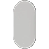 Зеркало Boheme Modern 60x110 568-CR с подсветкой Хром с сенсорным выключателем и подогревом стекло